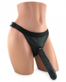 Страпон с вибрацией FF Tru-Fit Vibrating Strap-On