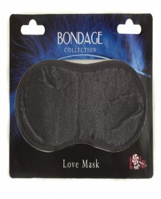 Маска на глаза BONDAGE черная