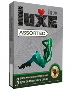 Презервативы LUXE №3 ASSORTED
