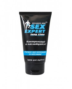 Крем пролонгатор ''LONG TIME'' серии  ''SEX EXPERT'' для мужчин 40 г