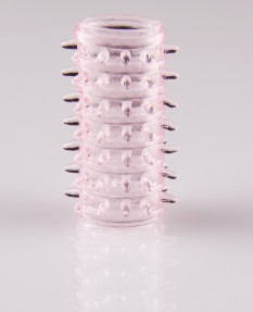 Стимулирующая насадка на пенис с рельефом Sextoy