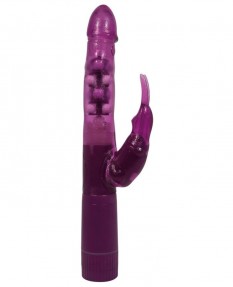 Hi-tech вибратор Bunny On A Budget Smooth Purple