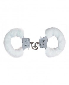 Наручники с мехом Furry Fun Cuffs White