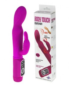 Вибратор с клиторальной стимуляцией Body Touch Companion