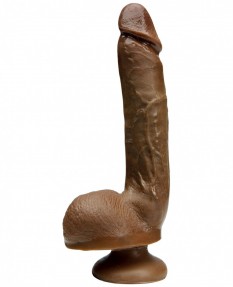 Реалистичный фаллоимитатор 15,25 см Wildfire® Real Man Jel-Lee® Real Cock мулат