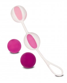 Уникальные шарики для тренировки мышц влагалища Geisha Balls (Fun Toys)