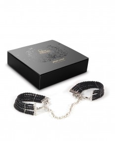 Наручники-браслеты Plaisir Nacre Bijoux черные
