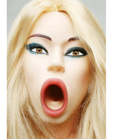 Кукла для секса с открытым ртом 3D Face Love Doll