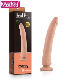 Фаллос Real Feel Silicone Dildo телесный