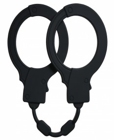 Силиконовые наручники Stretchy Cuffs Black