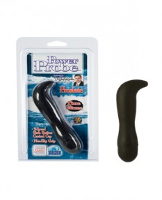 Стимулятор простаты Power Probe - Prostate с вибрацией черный