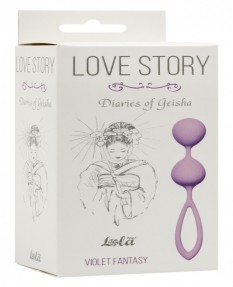 Вагинальные шарики Love Story Diaries of a Geisha Violet Fantasy, 3005-05