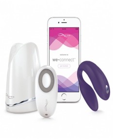 We-Vibe Sync Фиолетовый вибромассажер с дистанционным пультом
