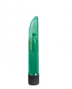 Миниатюрный вибратор Ladyfinger Green