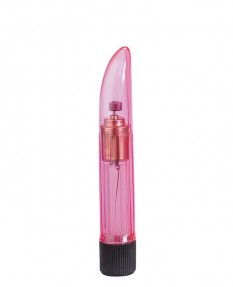 Миниатюрный вибратор Crystalclear Pinki Ladyfinger