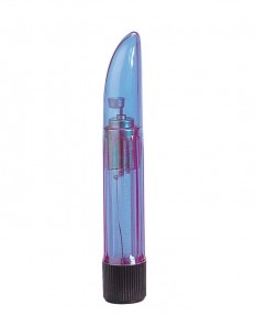 Миниатюрный вибратор Crystalclear Lavender Ladyfinger