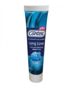 Гель-смазка Contex Long Love с охлаждающим эффектом 30 мл