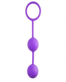 Вагинальные шарики Kegel ball пурпурные