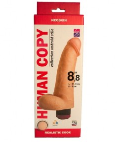 Вибромассажёр HUMAN COPY 8"8 602803