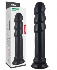 Черный фаллоимитатор King-Sized Anal Ripples, LV2244