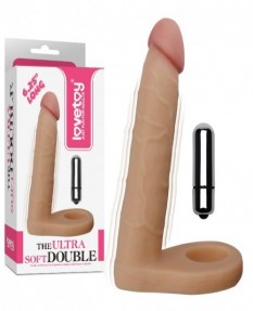 Насадка для двойного проникновения с вибрацией The Ultra Soft Double-Vibrating, LV1132