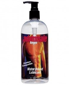 Лубрикант Adam Male Toys Condom Compatible Water Based Lubricant, (473 mL)