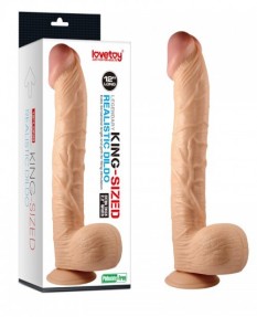 Фаллоимитатор реалистичый с присоской Legendary king-sized Realistic Dildo 12, LV2209