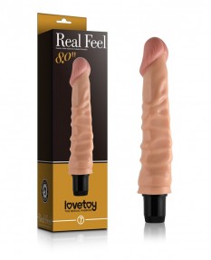 Вибратор фаллос Real Feel Realistic Vibrator 8,0