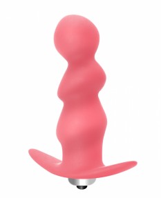 Анальная пробка с вибрацией Spiral Anal Plug Pink