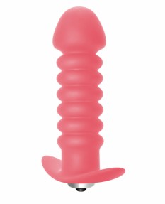 Анальная пробка с вибрацией Twisted Anal Plug Pink