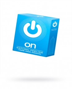 Презервативы ''ON)'' Natural feeling №3 - классические (ширина 54mm)