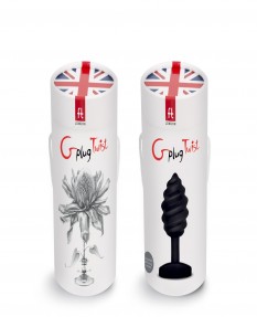 NEW! Витая анальная пробка Gplug Twist - FT London - 10,5 см