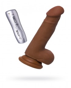 Вибратор TOYFA RealStick Elite Mulatto, реалистичный, на присоске, мулат, 13 см
