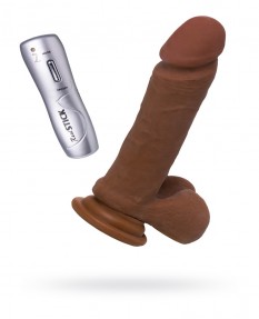 Ротатор TOYFA RealStick Elite Mulatto, реалистичный, на присоске, мулат, 16 см