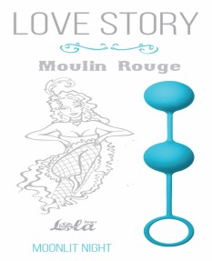 Вагинальные шарики Love Story Moulin Rouge blue