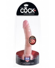 Фаллоимитатор King Cock Plus 8" Dual Density Cockа