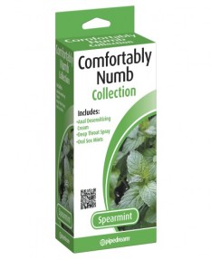Лубрикант на водной основе Comfortably Numb Pleasure Kit - Spearmint