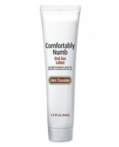 Лосьон для орального секса Comfortably Numb Oral Sex Lotion - Chocolate Mint 44 мл.