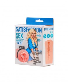 Мастурбатор с вибро-кольцом Satisfaction Magazine Airhostess