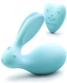 Вибратор для пар Passion Rabbit голубой
