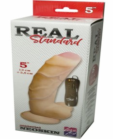 Вибромассажёр неоскин с выносным блоком REAL Standard 024513