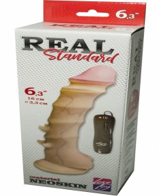 Вибромассажёр неоскин с выносным блоком REAL Standard 025113