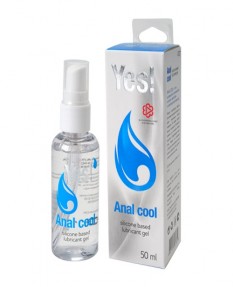 Гель-смазка силиконовый Yes - Anal cool, 50 мл