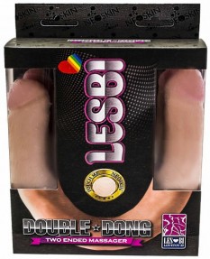 Фаллоимитатор сдвоенный Lesbi Touch 057103