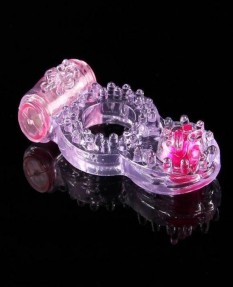 Кольцо силиконовое Silicone Love Ring с вибрацией