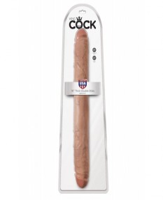 Двухсторонний фаллоимитатор King Cock 16 in Thick Double Dildo