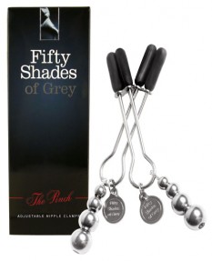 Shades-of-Grey Зажимы для сосков The Pinch Adjustable