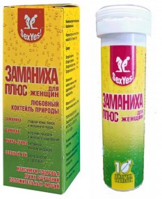 Таблетки «Заманиха Плюс» для женщин, 10 шт
