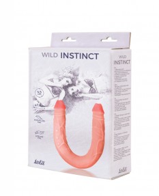 Двусторонний фаллоимитатор Wild Instinct
