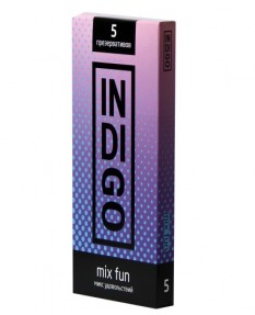 Презервативы INDIGO Mix Fun №5 микс удовольствий